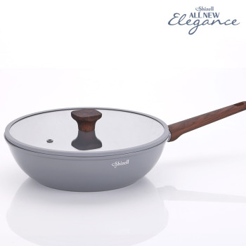 [쉬젤] 올뉴엘레강스 IH 궁중팬28G세트 (궁중팬28cm + 유리커버28cm)