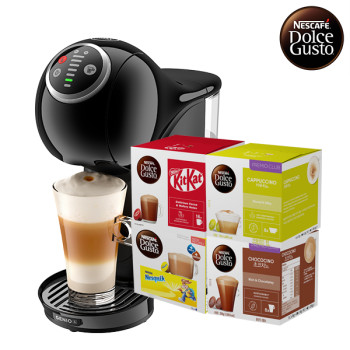 [돌체구스토] 커피머신 지니오S 플러스 + 16입 커피캡슐 1박스(4종 택1)