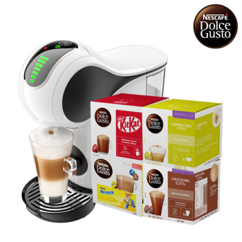 [돌체구스토] 커피머신 지니오S 터치 화이트 +16입 커피캡슐 1박스(4종 택1)