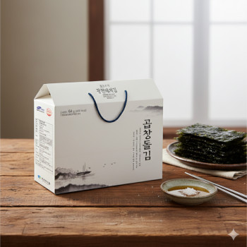 [해저광천김] 광천 곱창돌김 선물세트 16호