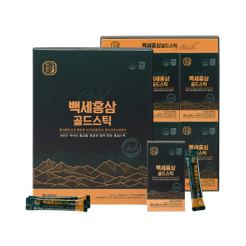[한삼인] 백세홍삼 골드스틱 10ml x 60포