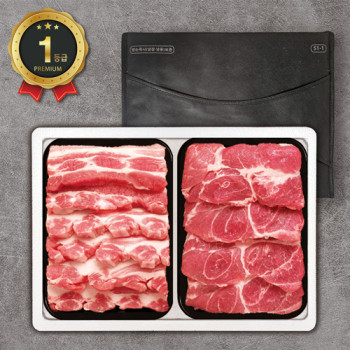 [26년 설][The고기/한돈]명장 1등급한돈 2P/3P 택1