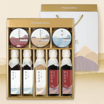 [26년 설][천연의향]프리미엄 8P(참2/간2/깨/장류3종)