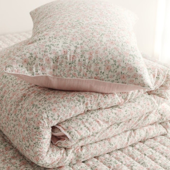 하나코디센 앙뜨 모달100% 화사한 플라워 패턴 먼지없는 차렵이불 간절기용 사계절용 두가지 두께 선택가능