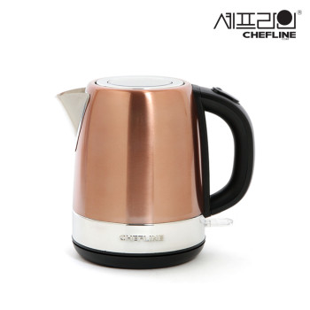 [셰프라인] 무선전기주전자(브라운) 1.2L