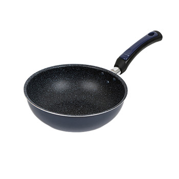 [셰프라인] 실버 메탈릭코팅 튀김팬 24cm_DS19SVMT24WP