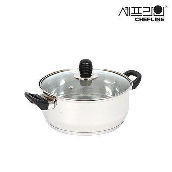 [셰프라인] 줄리엣냄비 24cm 양수 냄비