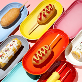 [르크루제] 네오 타원형 플레이트 25cm