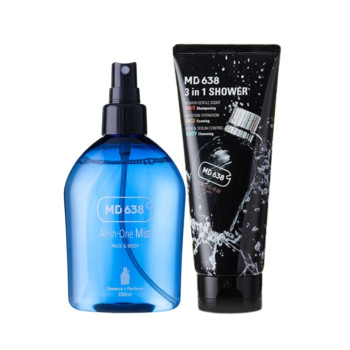 [MD638] 테크니컬 올인원 미스트 1개+올인원 바디워시 샴푸 3 in 1, 1개