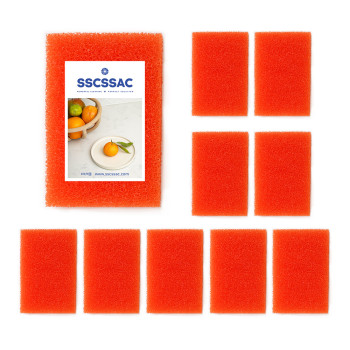 쓱싹 우레탄 필터 수세미 x 10P(오렌지,옐로우,화이트,블랙 선택 구성)