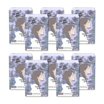 샐리의법칙 프리미엄 생리대 매직퀵 시그니처 오버나이트(6P) x 10팩