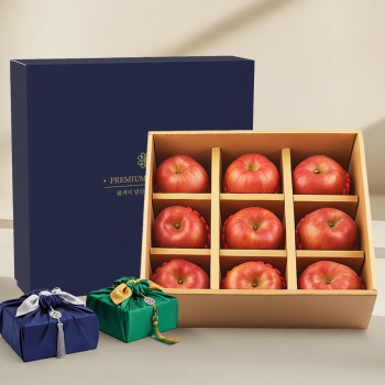 프리미엄 사과 선물세트 9수 3.5kg내외
