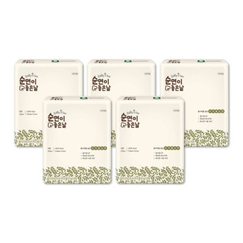 샐리의법칙 순면이좋은날 트리플순면 생리대 대형(14P) x 5팩