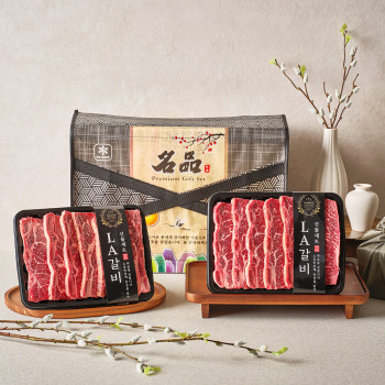 산해마을 LA갈비 선물세트 4kg