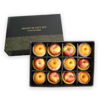 [봉스팜] 국내산 사과/배 혼합선물세트 (12입/6.1Kg내외)