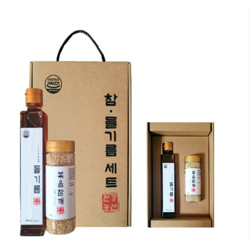 [한강농산]들기름 2종세트(볶음참깨)