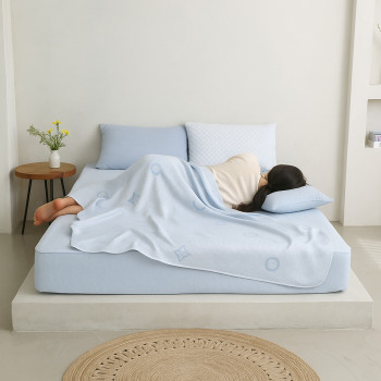 [버팔로] 쿨 슬림 윈디 이불 160 x 200cm + 베개피 2P