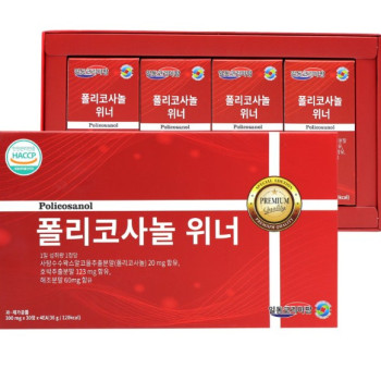 [일동코리아팜] 폴리코사놀 위너 300mg x 30정 x 4개입