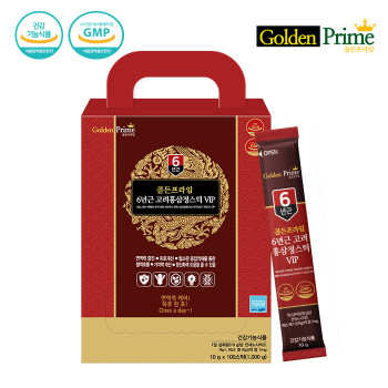 [골든프라임] 6년근 고려홍삼정스틱 VIP 10g x 100포