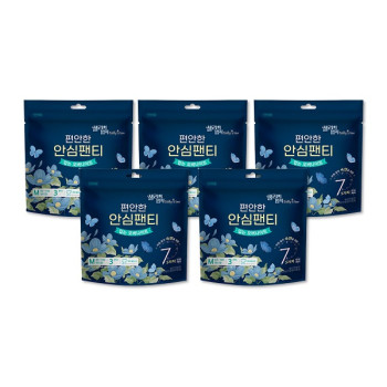 샐리의법칙 입는 오버나이트 팬티형생리대 중형(3P) x 5팩