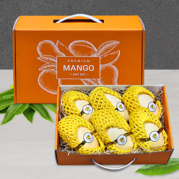[베네팜] 실속 태국망고/애플망고 선물세트 1.9kg/2kg