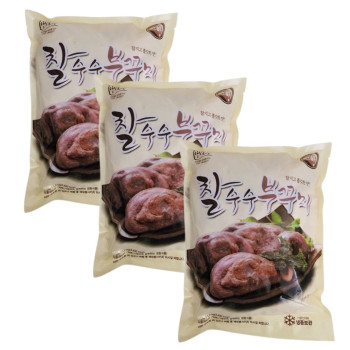 양짓말 찰수수부꾸미 1200g (3팩,4팩 선택 구성)