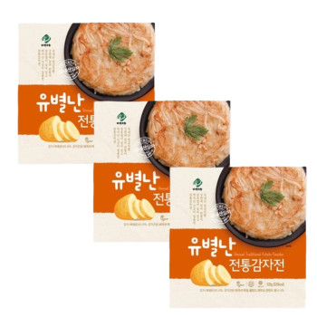 유별난 전통감자전 520g(130g x 4장)  (3팩,4팩 선택 구성)
