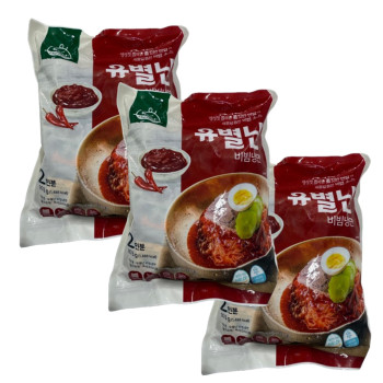 유별난 비빔냉면 978g 2인분 (3팩,4팩 선택 구성)