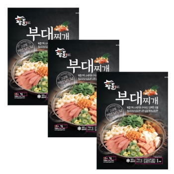 팡돌 부대찌개 750g (3팩,4팩 선택 구성)