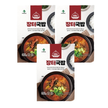 유별난 장터국밥 600g (3팩,4팩 선택 구성)