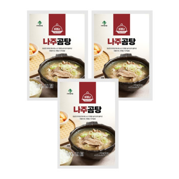 유별난 나주곰탕 600g (3팩,4팩 선택 구성)