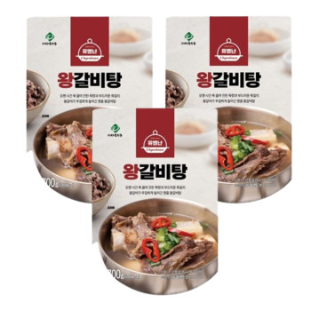 유별난 왕갈비탕 700g (3팩,4팩 선택 구성)