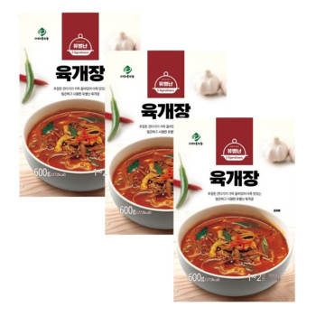 유별난 육개장 600g  (3팩,4팩 선택 구성)