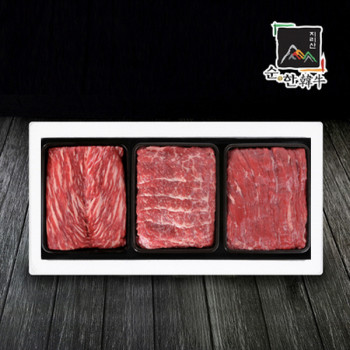 [지리산 순한한우/1등급] 정육세트 [1.5kg-2kg]