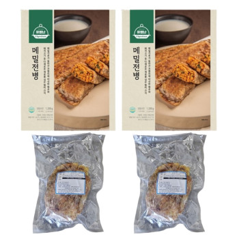 유별난 메밀전병 1200g 2팩+소고기육전 300g 2팩