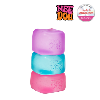 [니도] 로제 스트레스볼 니도 나이스 큐브 말랑이 슬라임 실링 핸드토이