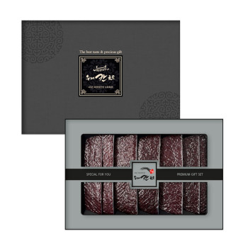 [칸 육포] 수제 한우 육포 선물세트 420g