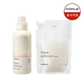 [아토팜] 유아 유연제(용기+리필) 세트-튤립블라썸NEW