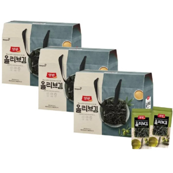 동원 양반 올리브김 식탁김 24P 3세트 명절 선물세트
