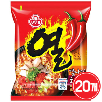 열라면 120g 20개