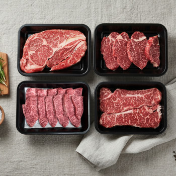 단군한우 투뿔한우 선물세트 1호 등심300/부채살300/채끝300/안심200