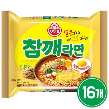 참깨라면 115g 16개