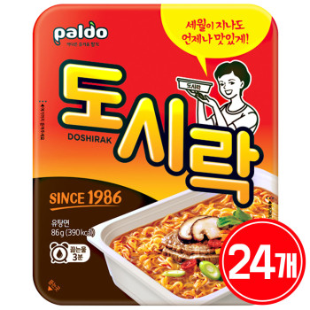 팔도 도시락 86g 24개