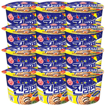 오뚜기 진라면 순한맛 큰컵 110g 12개