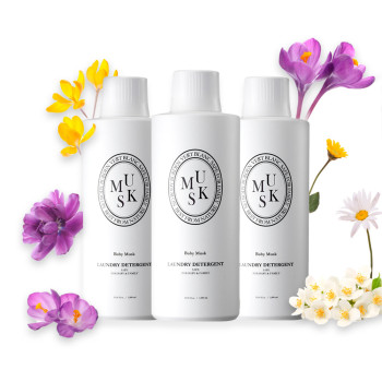 [베르블랑] 아기 세탁세제 머스크향 1L x 3개