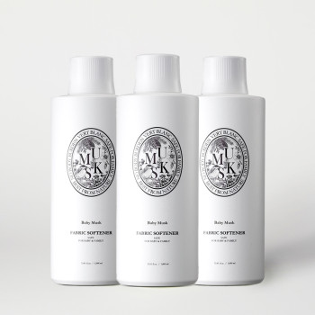 [베르블랑] 섬유유연제 머스크향 1L x 3개