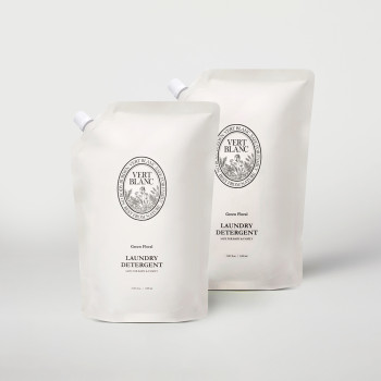 [베르블랑] 섬유유연제 리필 튤립가든향 1L x 2개