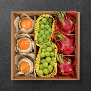 [정성담은] 명품 자몽/용과/샤인머스켓 선물세트