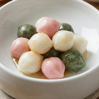 [오마켓] 색 꿀떡 16개입 1팩 (250g) / 2팩 (500g)