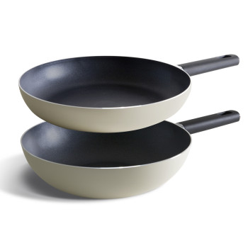 [쿠비녹스] 베이직 인덕션 프라이팬 2종세트(28프,28궁) CO-22-26